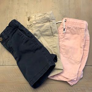Boys khaki shorts